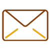 A message icon representing the email and SMS module of FoodEngine