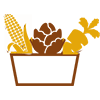 A basket full of vegetables representing Inventory 