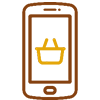 A mobile app representing FoodEngine's mobile app module